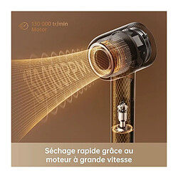 Seche-cheveux a grande vitesse - DREAME - Hair Miracle - Avec 5 embouts pour un brushing professionel - Faible bruit - 1600W pas cher