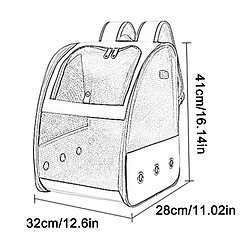 Universal Cage à oiseaux Porteur sac à dos pliable Léger Voyage en plein air Filet polyvalent Animaux de compagnie Perroquet sac à perroquet | Nid de cage à oiseaux pas cher