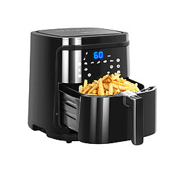 Aigostar Ava Smart - Friteuse à air connectée Wifi, grande capacité de 7L. 0% BPA, 1900W. 7 programmes + maintien au chaud.