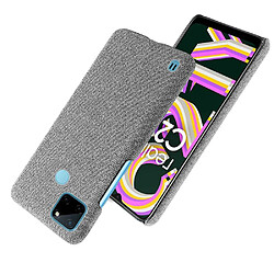 Coque en TPU anti-empreintes digitales, gris clair pour votre Realme C21Y/Realme C25Y