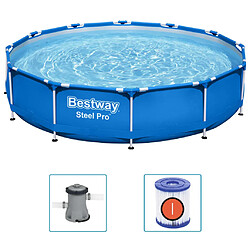 Bestway Piscine à cadre Steel Pro 366x76 cm