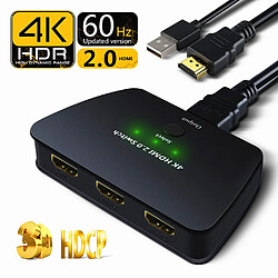 Acheter INF Commutateur HDMI 3x1 avec HDR 3D 4K