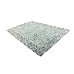 Vidal Tapis de laine 305x206 turquoise Ultra Vintage pas cher