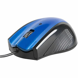 Tracer Dazzer Blue USB souris Optique Ambidextre Noir, Bleu (Mouse wired optical TRACER Dazzer Blue USB)