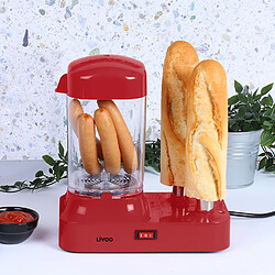 Machine à hot-dog 340w - doc238rc - LIVOO pas cher