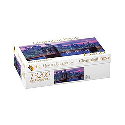 Clementoni Puzzle 13200 Pièces High Quality Collection New York Pont de Brooklyn Violet