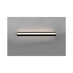 Boutica-Design Applique Luminaire IP 44 Salle de Bain Rocco Noir mat 1x13W SMD LED