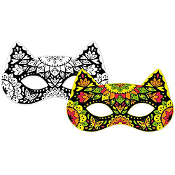 Juratoys-Janod Masques et crayons fluo