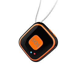 Wewoo Traceur GPS noir Collier Style GSM Mini LBS WiFi AGPS Tracker SOS Communicateur