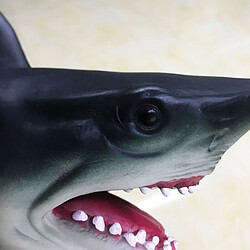 Acheter Universal Requin réaliste artisanal marionnettes bouche en plastique souple déformation gratuite jouets pour enfants jeux d'enfants requin modèle graphique jouets pour enfants cadeaux | Marionnettes