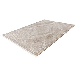 Acheter Lisa Design Telio - tapis rectangulaire motif oriental - taupe