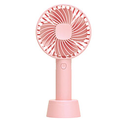 Avis Ventilateur Portatif Rechargeable USB Portable-Rose