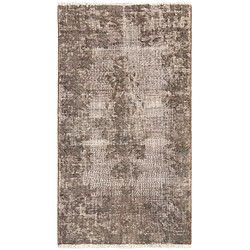 Vidal Tapis de laine 114x61 brun Vintage Royal 