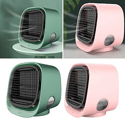 2Pcs Portable USB Rechargeable Air Cooler Climatiseur De Chambre à Coucher à La Maison