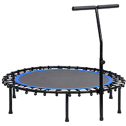 vidaXL Trampoline de fitness avec poignée 122 cm