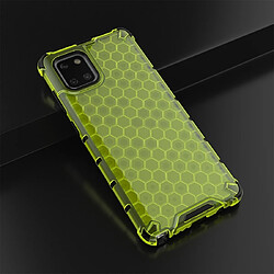 Wewoo Coque Pour Galaxy Note 10 Lite Shockproof Honeycomb PC + TPU Housse de protection Vert