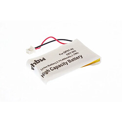 Batterie vhbw 460mAh (3.7V) pour Nintendo GameBoy Micro, OXY-001. Rempalce: GPNT-02, OXY-003.