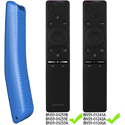 Avis SANAG 2Pcs Silikonschutzhülle Für Samsung Smart Tv Fernbedienung Bn59 Serie, Geringes Gewicht, Geeignet Für Silikonhüllen Für Kinder, Rutschfeste, Stoßfeste, Anti-Lost-Handschlaufe(Bleu + Vert)