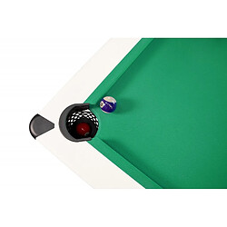 Acheter Play4Fun Billard Américain HARMONY 6Ft - 206,5 x 116,5 x 80 cm avec accessoires - Couleur Ivoire