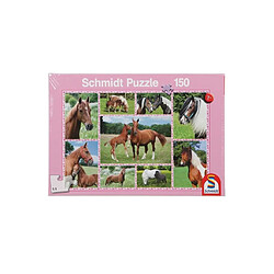 SCHMIDT SPIELE Puzzle Reves de chevaux - 150 pieces