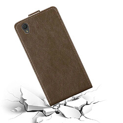 Cadorabo Coque Sony Xperia L1 Etui en Marron pas cher