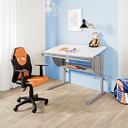 Avis Chaise de bureau / Siège pivotant KID GAME AL noir/orange hjh OFFICE