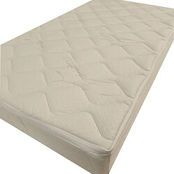 Coupey Matelas Climatisé 140x70x10 cm + housse réutilisable