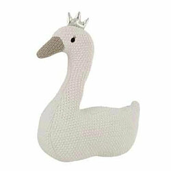 Paris Prix Peluche Enfant Mini Cygne 40cm Blanc & Argent