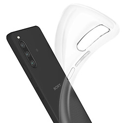 Avizar Coque Sony Xperia 10 IV Silicone Gel Flexible Fine et Légère Transparent pas cher