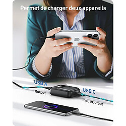 Avis SANAG Batterie Externe 10000Mah, 22.5 W Mini Ultra Compact Power Bank Charge Rapide Batterie Portable, Usb C Output & Input Chargeur Externe Avec Affichage Led Pour Iphone Samsung Huawei Xiaomi