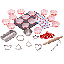 Bigjigs Toys Set de pâtisserie pour jeune chef