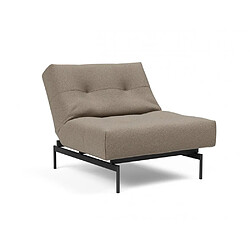 Acheter Inside 75 Fauteuil modulable ILB 202 acier noir tissu Mahoga Caramel Grey