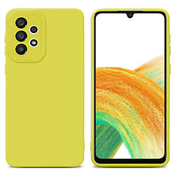 Cadorabo Coque Samsung Galaxy A32 4G Etui en Jaune