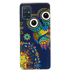 Coque en TPU noctilucent imd motif de hibou pour votre Samsung Galaxy A51