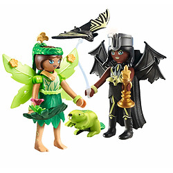 Acheter Fox Pathé Europa Playmobil 71350 Forest et Bat Fairies - Adventures of Ayuma - avec Deux Personnages, Deux Animaux Totem - Place a la Magie des fees - Histoire & Imaginaire - Des 7 Ans