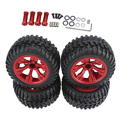 Combinateur étendu de Pneu et de Moyeu de Roue RC 110mm pour WLTOYS 144001 124019 Voiture RC