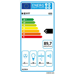 Acheter Hotte novy 655 inox