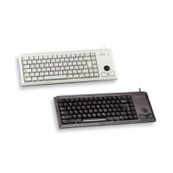 Cherry Slim Line G84-4420 - Keyboard - 400 dpi Optical - 84 keys QWERTY - Black