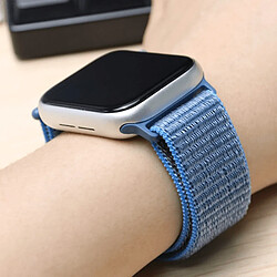 Acheter PHONECARE Bracelet NylonSense pour Apple Watch Series 8 Aluminum - 45mm - Bleu