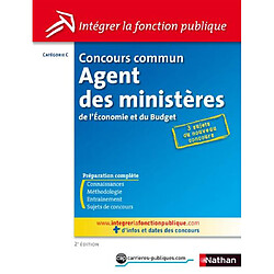 Concours commun agent des ministères de l'économie et du budget : catégorie C - Occasion