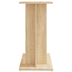 Acheter vidaXL Support pour aquarium chêne sonoma 60x30x60cm bois d'ingénierie