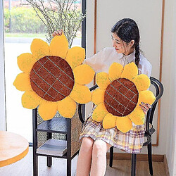 Universal 1 Peluche Peluche Tournesol Oreiller Jouet Coussin Doux Coussin Adorable Chambre Deco Fille Oreiller Fleur (40 pas cher