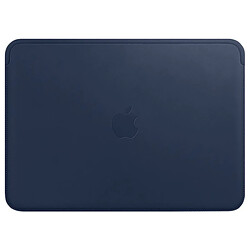 Apple ?Housse cuir pour MacBook 12 pouces - Midnight Blue