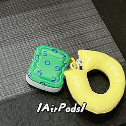 GUPBOO Airpods Coque Housse Étui Protecteur Compatible pour AirPods Pro-Ins simple femelle numérique verte