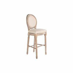 Tabouret DKD Home Decor Sapin 48 x 60 x 117 cm Beige