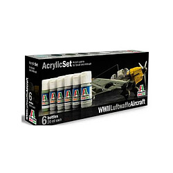 Italeri Peintures Set Peintures Avions Luftwaffe