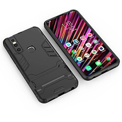 Wewoo Housse Coque antichoc PC + TPU pour VIVO V15, avec support (Noir)