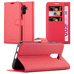 Cadorabo Coque Samsung Galaxy A6 PLUS 2018 Etui en Rouge