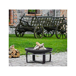 Farm-Mdlt Brasero de jardin VIKING en acier 60, 70, 80 ou 100cm