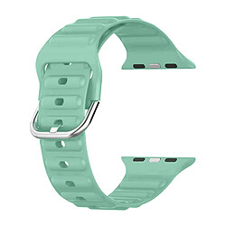 Avizar Bracelet pour Apple Watch 41mm / 40mm / 38 mm Silicone Ajustable Turquoise